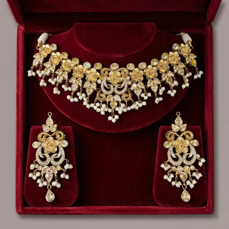 Jhumar Passa Bridal Set